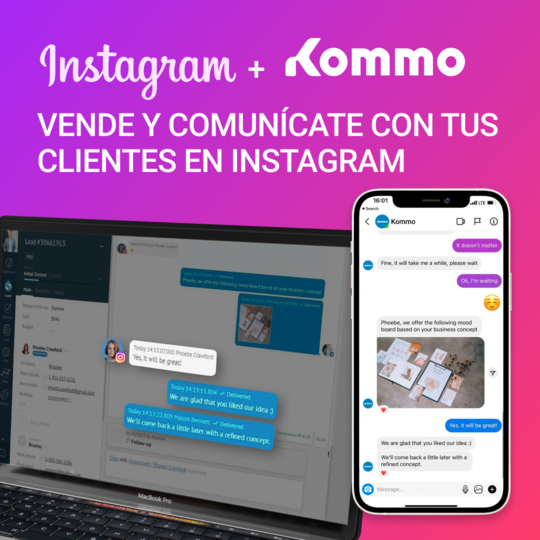13. Instagram y Kommo